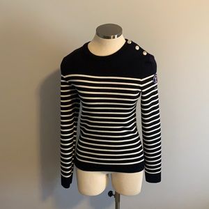 SAINT JAMES MERINO WOOL PULLOVER SWEATER